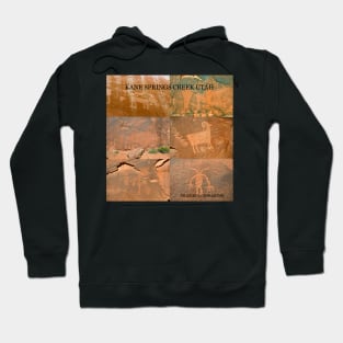 Kane Springs Creek Utah rock art site Hoodie